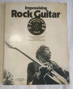 Improvising Rock Guitar With Demo 33rpm Record Hendrix Clapton Blues - Picture 1 of 10