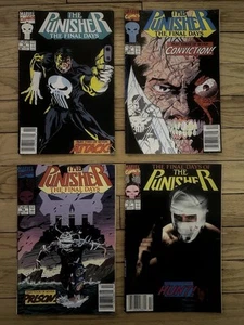 Lote de 4 cómics de Punisher - The Final Days #54-57 - Icónica cubierta de juicio final #57 - Imagen 1 de 6
