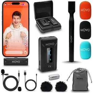 WMX-2-L Wireless Lavalier Microphone for iPhone/Lightning Devices with WMX-HM... - Picture 1 of 7