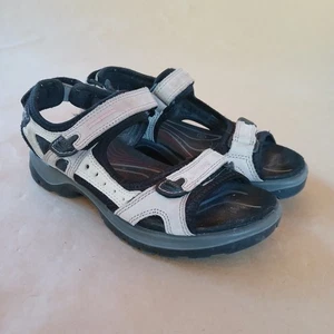 Ecco Yucatan Hiking Walking Sandals Repceptor Beige Womens Size EU 39 US 8 8.5 - Picture 1 of 9
