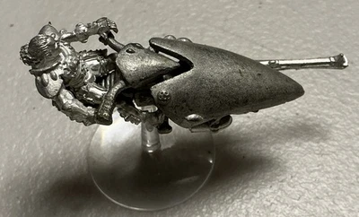 Warhammer 40k Rogue Trader Eldar Jet bike Metal 7153-4 Vintage 1988- Assembled - Image 1 of 4