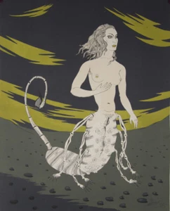 LABISSE Felix- Lithographie originale signée- L'Antigone - Picture 1 of 3