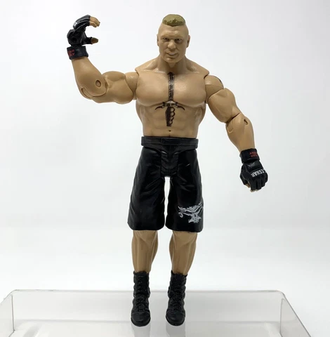 Mattel UFC Basic Brock Lesnar Black Shorts 7" Wrestling Figure WWF WCW MMA ©2012 Cover