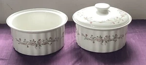 2 x Johnson Brothers Eternal Beau Ceramic Casserole Dish - Picture 1 of 5
