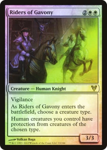 MTG FOIL Riders of Gavony - Avacyn Restored #33 - Picture 1 of 1