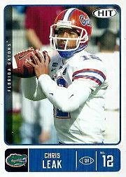 2007 SAGE HIT #12 Chris Leak - NM-MT - Image 1 of 2