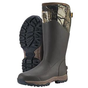 HISEA Men's Rubber Boots Neoprene Insulated Rain Boots Mud Working Hunting Boots - Picture 1 of 54