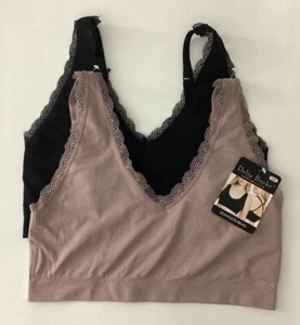 Delta Burke 2-Pack Seamless Bras Size 2X (38-40 C,D,DD) Soft Comfort Lounge 5027 - Picture 1 of 13