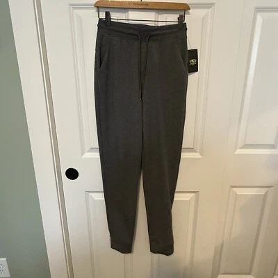 Athletic Works 男式针织慢跑裤 S 码 28/30 灰色全新带标签 — 第 1/4 张图片