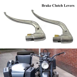 Aluminum Silver Brake Clutch Levers Set For BMW M72 KS750 M1 M72 R12 R75 Replika - Picture 1 of 10