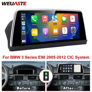 10.25'' Car Linux Screen For BMW 3 Series E90 2005-2012 CIC System Radio Wifi BT - Picture 1 of 12