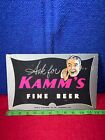 Vintage Kamm's Beer Advertising Sign. XX-15