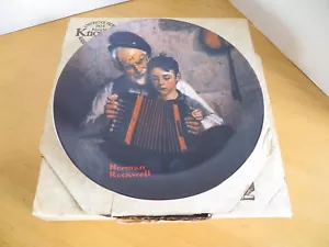 Norman Rockwell Plate “The Music Maker” Collector Plate Bradex# 84-R70-3.5 1981 - Picture 1 of 4