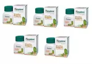 5 x Himalaya Shuddha Guggulu 300 Tabs For Cardiac Wellness Exp March 2026 - Picture 1 of 12