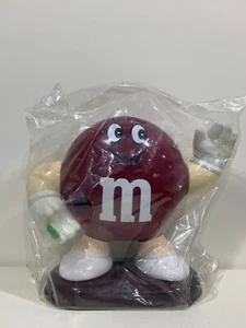 80167 1991 M&M'S 10" RED PLAIN CANDY DISPENSER - Picture 1 of 2