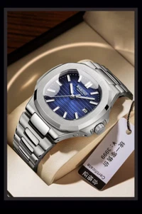 Binbond B1885 Men's Business Simple Design Quartz Movement Watch Relogio - Picture 1 of 18