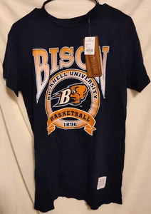 Bucknell University Bison Basketball Size Small T-shirt NEW WITH TAGS - Picture 1 of 4