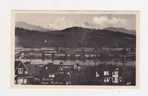 POSTKARTE Mt. Bäcker aus Misson BC RPPC unbenutztes Echtfoto - Bild 1 von 2