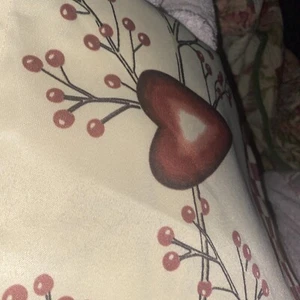 linda spivey hearts stars valance new lined 72 x 14 - Picture 1 of 3