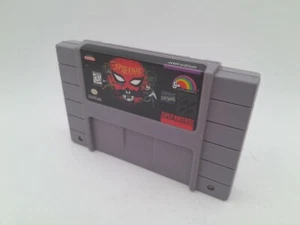 1993 Vintage Super Nintendo (SNES) Cartridge Classic Spider Man - CS3 - Picture 1 of 2