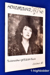 Fanzine Kate Bush Homeground #40 Navidad 1990 raro Reino Unido fuera de imprenta - Imagen 1 de 3