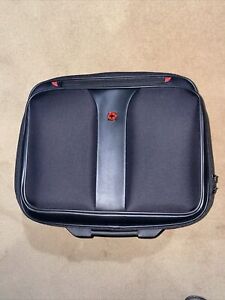 Wenger Swiss Gear Rolling Travel CarryOn Laptop Bag Briefcase Luggage Wheels EUC