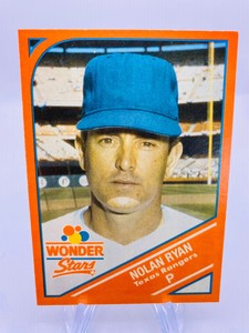 1990 Wonder Bread Stars- Nolan Ryan #16- Rangers