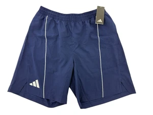 Adidas NUEVO Originals Utilidad Tejido Bolsillos 5" Para Hombres S Pista Gimnasio Pantalones Cortos Azul Marino - Imagen 1 de 7