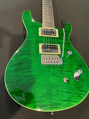 Harley Benton CST-24T llama esmeralda con trastes de acero inoxidable + bobina dividida + golpe Foto 1 de 4