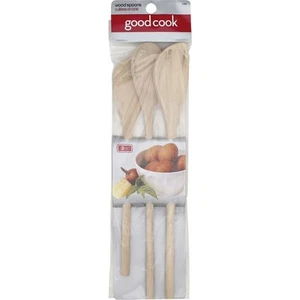 Goodcook Wood Spoon Set (3-Piece) 27900 Goodcook 27900 076753279000 Wood - Picture 1 of 1