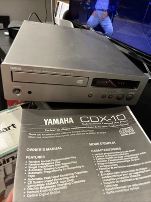 REPRODUCTOR DE DISCOS COMPACTOS YAMAHA # CDX-10 SONIDO NATURAL PROBADO FUNCIONA ÚNICO DUEÑO Foto 1 de 4