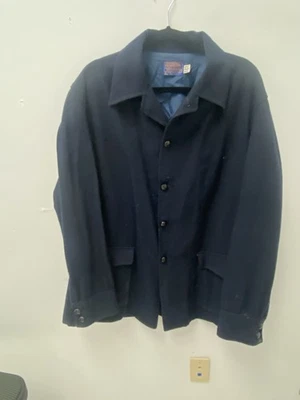 Vintage Pendleton Mens Coat Blazer Pure Virgin Wool Sz  XL USA READ…. - Image 1 of 4