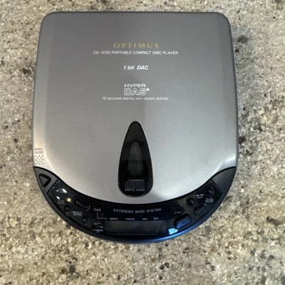 Reproductor de CD portátil Optimus vintage CD-3720 10 segundos digital antichoque Foto 1 de 4