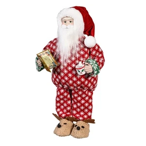 Christmas Vacation Table D?cor Santa in Pajamas Fabric and Plastic, 19"H - Bild 1 von 2