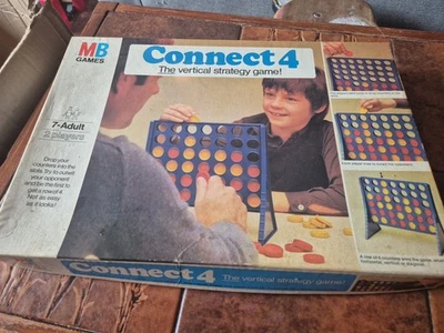 Connect 4 by MB Games - Vintage 1993 Edition - Great Condition Christmas Classic - Image 1 of 4