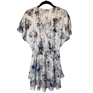 Show Me Your MuMu Women's Floral Shawna Fit and Flare Mini Dress Small Sundress - Picture 1 of 12