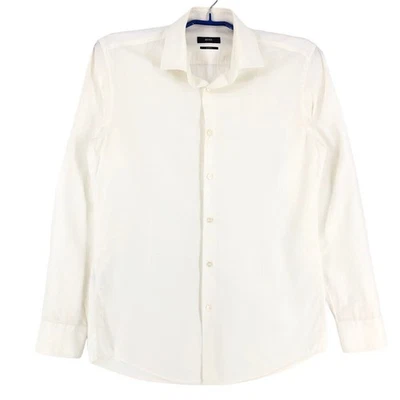 HUGO BOSS Men Casual Formal Slim Fit Jenno Shirt Size S (39 - 15 1/2) - Image 1 of 4