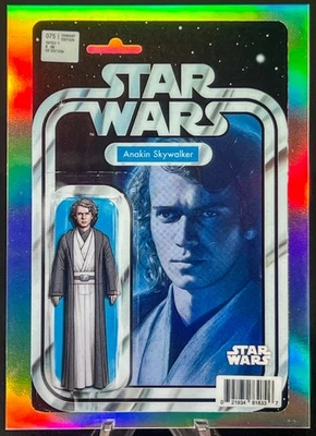 2025 Topps Chrome Star Wars 🔥 ANAKIN SKYWALKER Comicfractor (SSP) CASE HIT! - Image 1 of 4