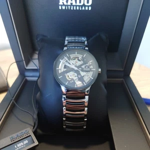 Rado Centrix R30178152 38mm Men's Skeleton Automatic Watch -Box & Papers - Picture 1 of 11