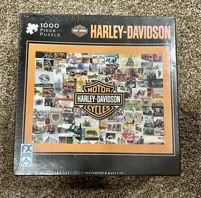 Rompecabezas F X Schmid Harley Davidson motocicletas 1000 piezas 78216 Foto 1 de 4