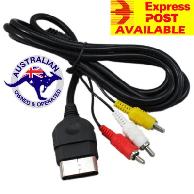 AV Audio / Video CABLE / LEAD for the Original Microsoft Xbox - Image 1 of 4