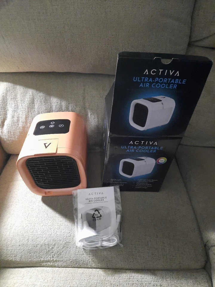 Activa Ultra-Portable Air Cooler w/ atomizing humidifier & touch display - Imagem 1 de 1