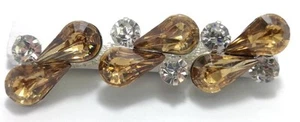 Strass Kette Schmuck cm. 2,1 Crystal - Pietra7 - Silber - 1MT - Bild 1 von 1