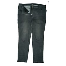BRAX Women's Jeans Trousers Stretch High Slim XXL 48 W38 L30 Grey Patterned Plus
