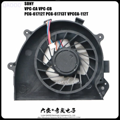 SONY PCG-61713T PCG-61712T PCG-71613T CA-112T CB-112T CA VPCCB CPU Cooling Fan - Image 1 of 2