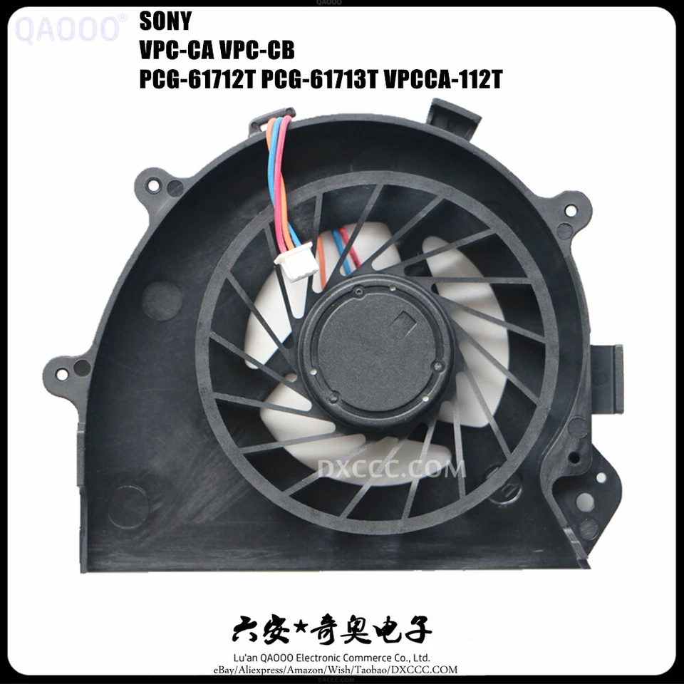 SONY PCG-61713T PCG-61712T PCG-71613T CA-112T CB-112T CA VPCCB CPU Cooling Fan - Image 1 of 2