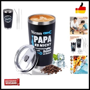Vatertagsgeschenke für Papa, Thermobecher Geschenke für Vater, Geburtstagsge... - Bild 1 von 9