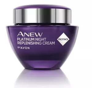 Avon Anew Platinum Nachtauffüllungscreme mit Protinol 1,7 flüssige Unzen - Bild 1 von 1
