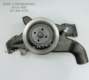 1961 - 1962 Lincoln NEW Water Pump with Gaskets & 2-Fan Belts NO CORE NEEDED - Picture 1 of 3