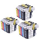 12 Ink Cartridge Compatible With Brother DCPJ4110DW MFCJ4410DW LC127 LC125
